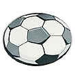 Soccer Ball Mouse Pad N-101