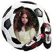 Ceramic Soccer Picture Frame N-150