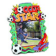 Soccer Star Picture Frame N-235