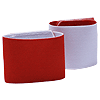 Shin Guard Stay (Reversible) - Red/White GUARDSTAY10