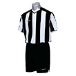 Joma Striped 3-piece kit Black-White 2066.98.004