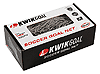 KwikGoal Net - 6.5'H x 18.5'W x 0'D x 6.5'B, 120mm mesh, 2mm twisted - Orange Net 3B3811