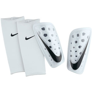 nike mercurial lite shin guards white