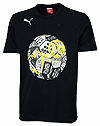 Puma Football Sign Collage Kinder T-Shirt - Black 652619-03