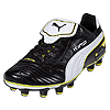 PUMA King Finale i FG -  Black/White/Fluo Yellow 101997-01