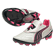 Puma v1.11 K i FG - White Pearl/New Navy/Fluo Pink 102327-06