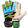 Reusch Xosa Pro X1 Ortho-Tec - Aqua/Flash Green/Yellow 3170885