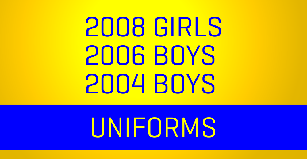 Martin United Uniforms 2008 Girls, 2006 and 2004 Boys