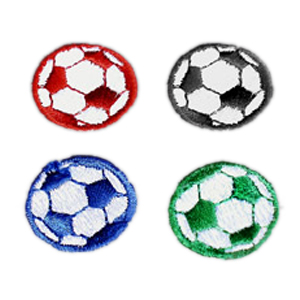 12 Pcs Ball Patches Soccer Ball Football Iron On Patches For Kids