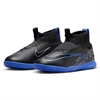 Nike Jr Mercurial Superfly 9 Academy Laceless IC - Black/Hyper Royal/Chrome Indoor Shoe DJ5615-040