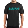 RPB Strikers Short Sleeve Performance Shirt - Black ST350-RPB