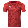 PUMA Team Final Graphic Jersey - Red/White