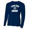 Florida Hawks FC UV LS Performance Tee - Ball Design - Navy FHFC-N3165NV2