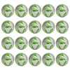 adidas MLS Club Soccer Ball - Silver Metallic/Green - 20 Pack JH1307-20PACK