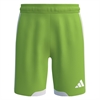 adidas Youth miTiro 26 Short - Solar Green/White KB1573LMWH