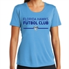 Florida Hawks FC Women's Performance Shirt - Light Blue LST350-FHFCLB