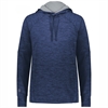 Holloway Women's All-Pro Performance Fleece Hoodie - Navy Heather/Silver 223780NV