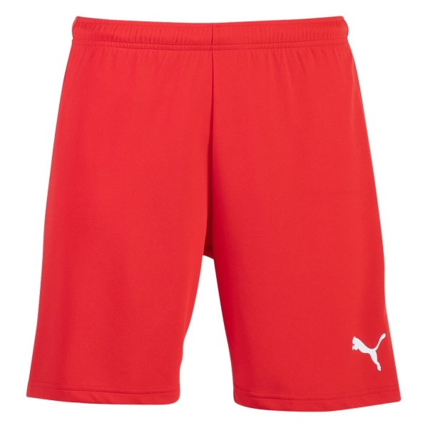 Puma Team Rise Shorts - Red 704942-01 - AuthenticSoccer.com