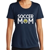 Cohansey Soccer Club Women's Soccer Mom Performance Shirt - Navy LST350-CSCSM