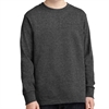 Port & Company Cotton Youth Long Sleeve T-Shirt - Dark Heather Grey PC54YLS-DHG