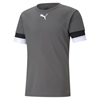 Puma Team Rise Jersey - Grey/Black 704932-13