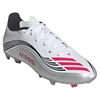 adidas Junior Messi F50 League FG/MG - Cloud White/Lucid Red/Silver Metallic JP7454