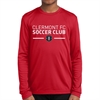 Clermont FC Youth Long Sleeve Performance Shirt - Red YLST350CR