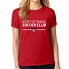 Northtowns Soccer Club Women's T- Shirt - Red NSC-G5000L