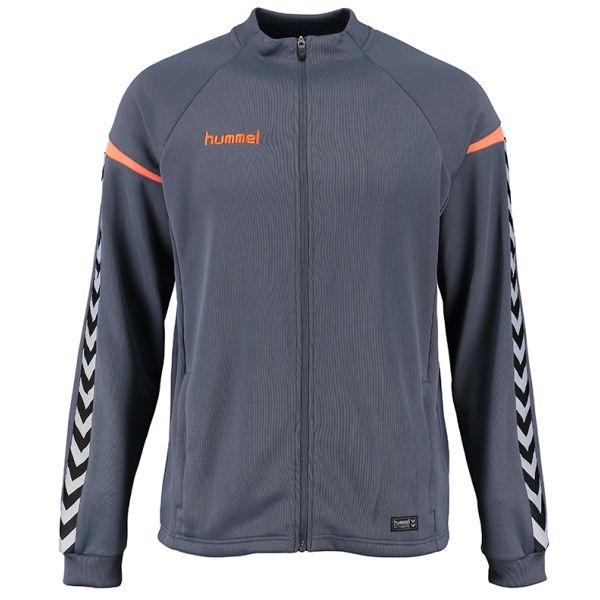 hummel authentic charge poly zip jacket