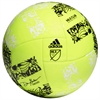 adidas MLS Club Soccer Ball - Solar Yellow/Black H57823