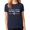 Florida Hawks FC Supporter Women's T-Shirt - Navy 5000L-FHFC