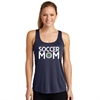 SPSI SOCCER MOM Logo Women's Racerback Tank - Navy SPSI-LST356NV