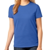Port & Company Ladies Core Cotton T-Shirt - Blue LPC54-Blue