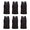 Kwik Goal Training Vest - Black - Pack Of 6 19A1-B6