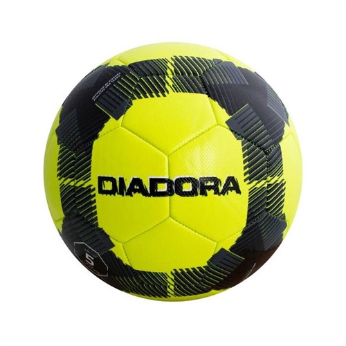 Diadora Octagonal Sisma Soccer Ball Neon Yellow