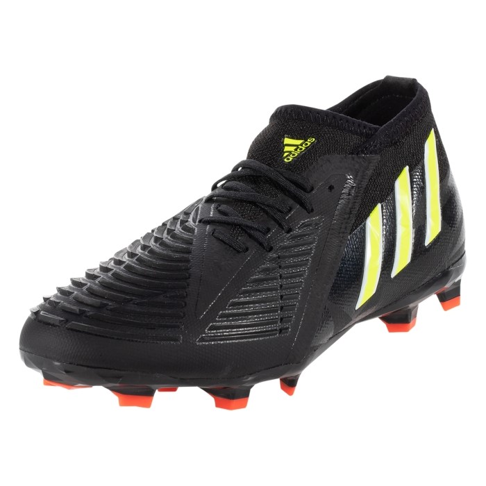 identificatie Michelangelo Annoteren adidas Predator Edge.1 FG Junior - Core Black/Solar Yellow/Solar Red GW0975  - AuthenticSoccer.com