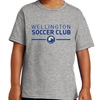 Wellington Soccer Club Youth T-Shirt - Sport Grey WWSC-5000BSG