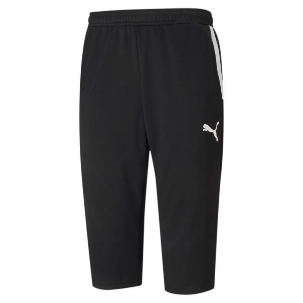 Puma Team Liga 25 Training 3/4 Pants - Black/White 657271-03 | Trainingshosen