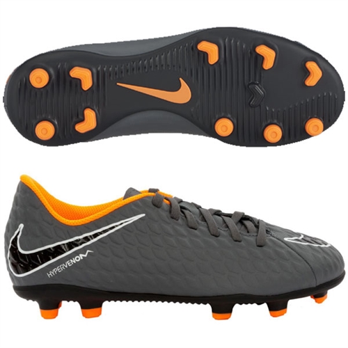 nike hypervenom grey and orange