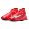 Nike Jr Mercurial Superfly 10 Academy Laceless IC - Ember Glow/Aurora Green Indoor Shoe FQ8312-800