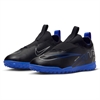 Nike Jr Zoom Mercurial Vapor 15 Academy Laceless TF - Black/Hyper Royal/Chrome Turf Shoe DJ5621-040