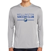 Wellington Soccer Club Long Sleeve Performance Shirt - Silver WWSC-ST350LSSL