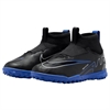 Nike Jr Zoom Mercurial Superfly 9 Academy Laceless TF - Black/Hyper Royal/Chrome Turf Shoe DJ5616-040