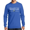 Wellington Soccer Club Long Sleeve T-Shirt - Blue WWSC-G5400