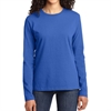 Gildan 5400L Cotton Women's Long Sleeve T-Shirt - Blue 5400LBlu