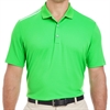adidas Men's 3-Stripes Shoulder Polo - Solar Lime A233-Solar