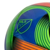 adidas 2026 MLS Club Ball - Hi-Res Blue/Green/Orange/Yellow JW1324 crest