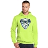 Florida Hawks FC Club Hooded Logo Sweatshirt - Neon Yellow FHFC-PC78HNY