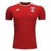 Hobe Sound Soccer Club adidas Youth Entrada 18 Training Jersey - Red/White CF1050-HS