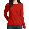 Gildan 5400L Cotton Women's Long Sleeve T-Shirt - Red 5400LRed